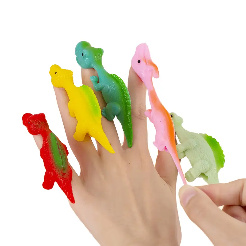 Stretchable Gel Dinosaurs (Pack of 6)